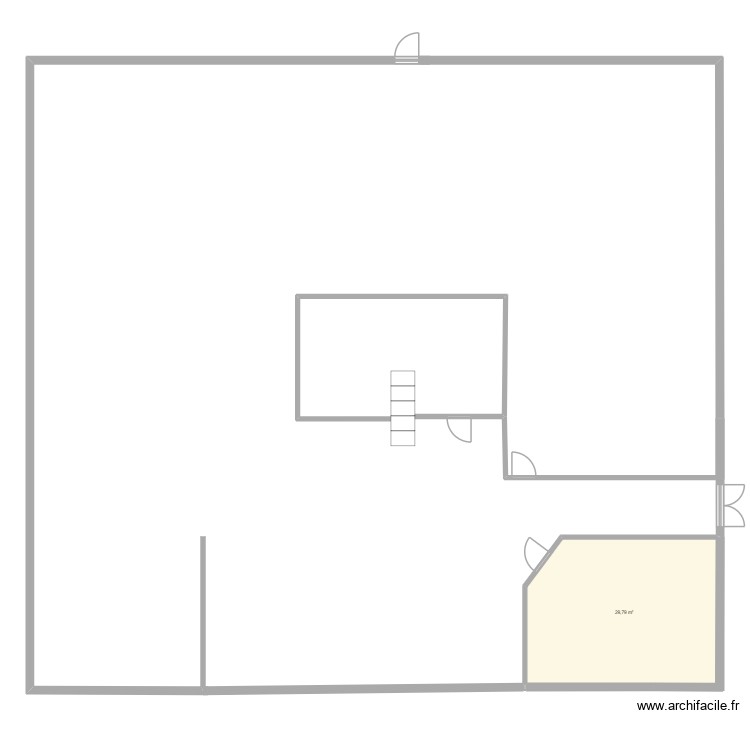 Atelier MELEC. Plan de 0 pièce et 0 m2