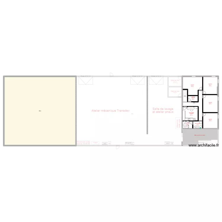 20240604 940 Plan garage. Plan de 