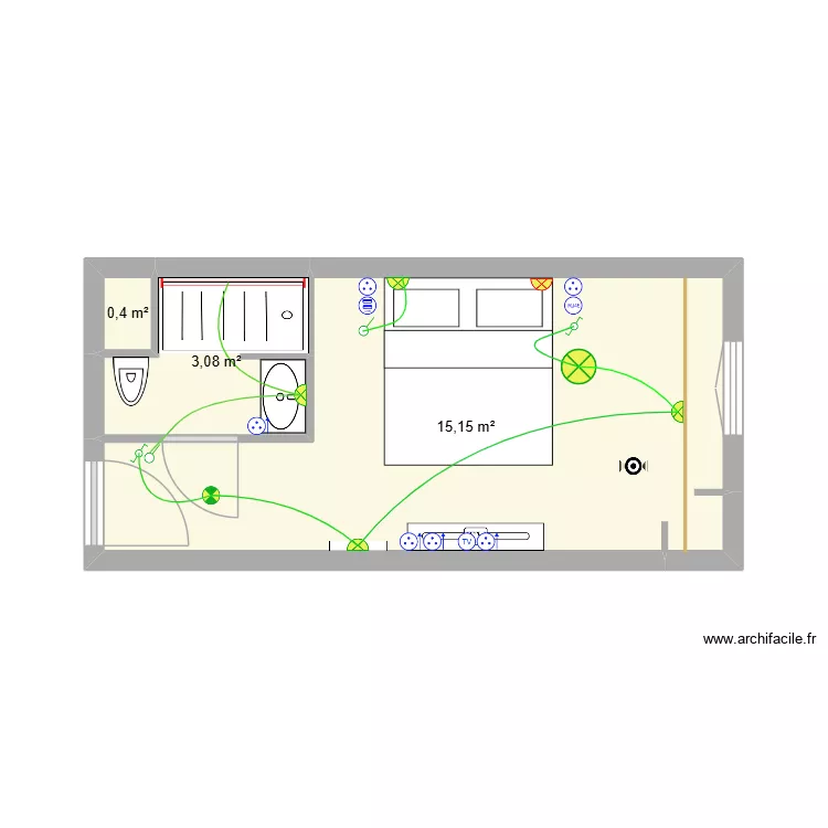 135 IBIS. Plan de 0 pièce et 0 m2