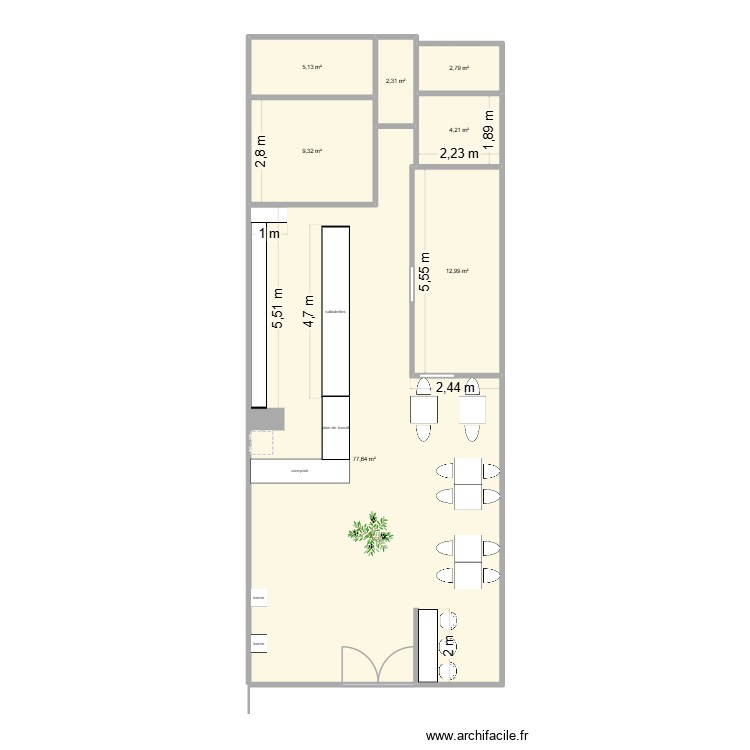 resto 2. Plan de 0 pièce et 0 m2