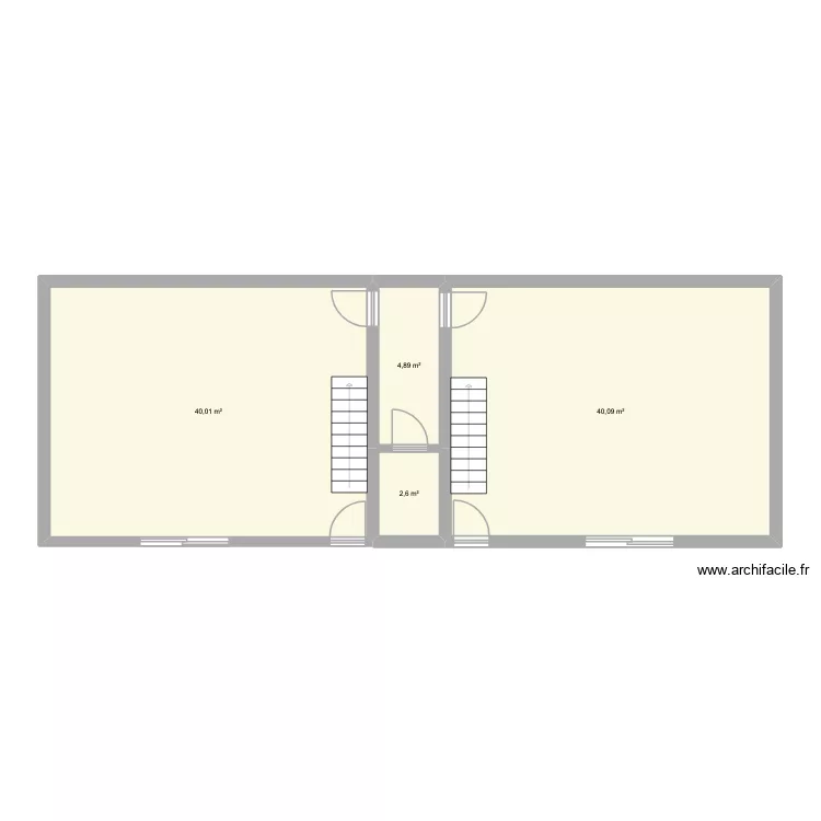 SOUSOL CAVE. Plan de 4  et 88 m²