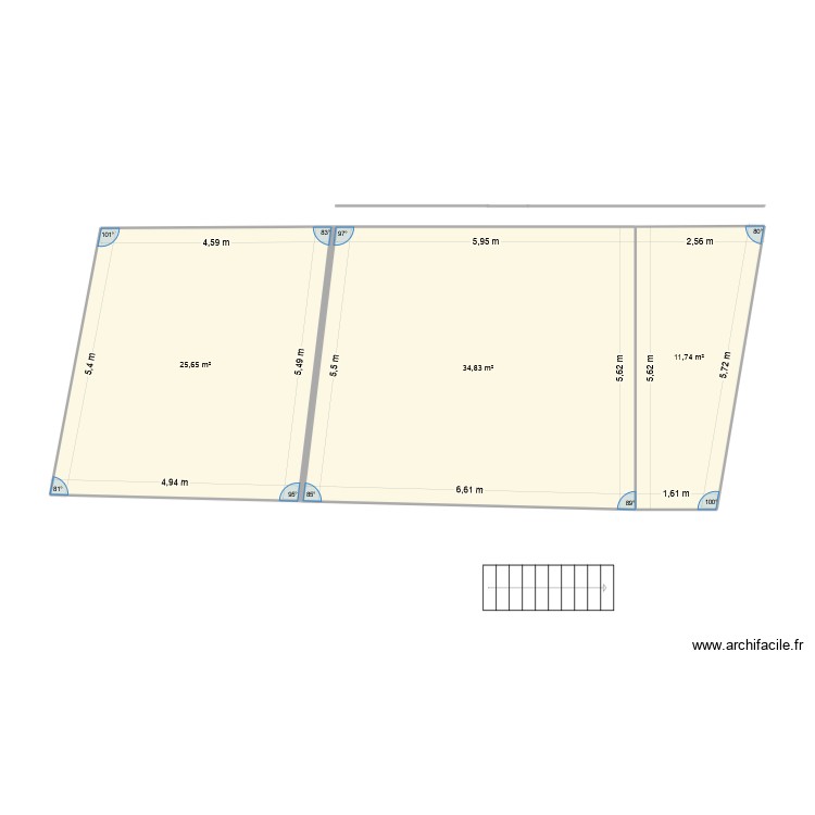 atelier. Plan de 0 pièce et 0 m2