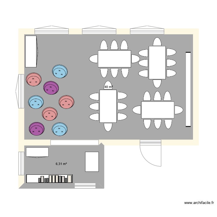 Foyer. Plan de 0 pièce et 0 m2 Foyer. Plan de 0 pièce et 0 m2