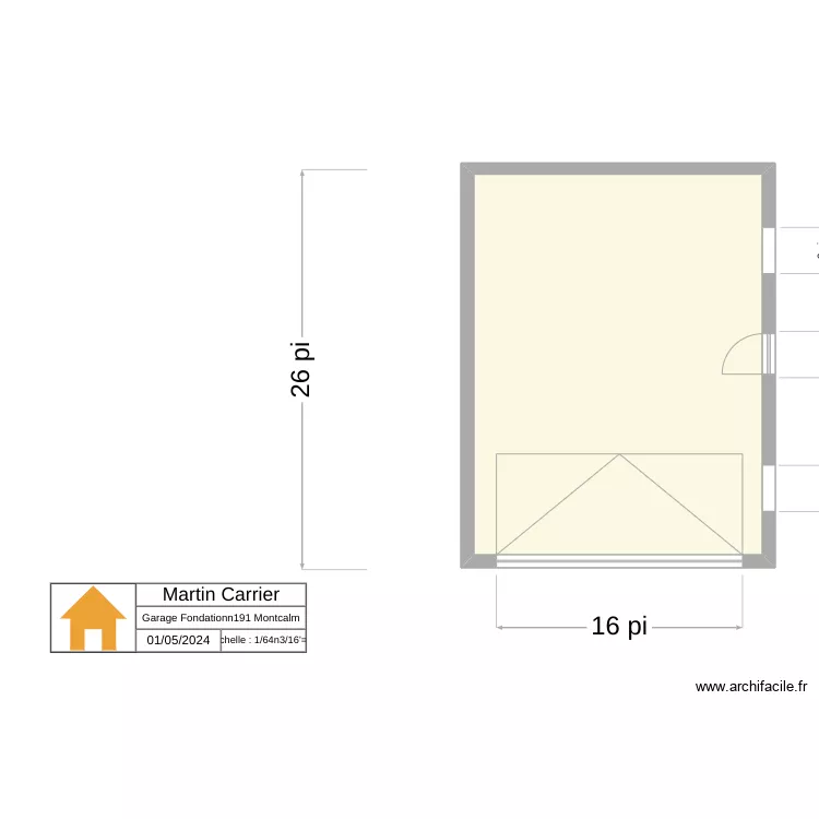 Fondation (191) 2. Plan de Fondation (191) 2. Plan de