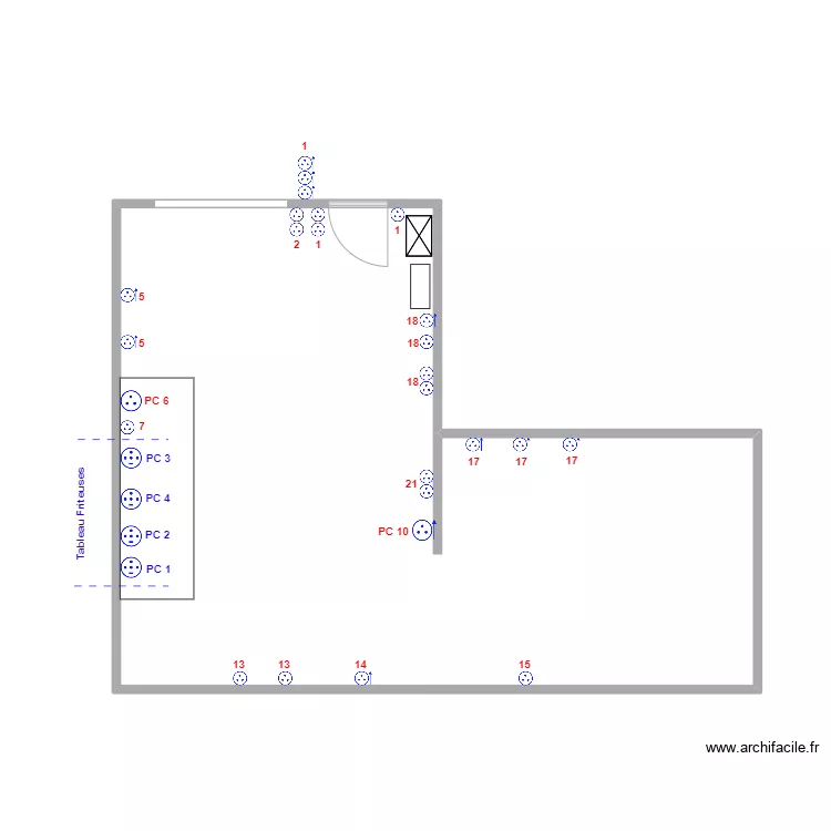 LAB 10 - CLOISON. Plan de 