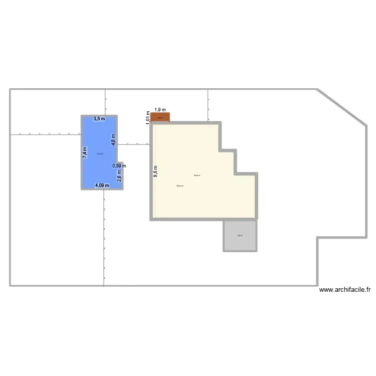 PLAN DE SITUATION. Plan de 5 Pièces et 815 m²