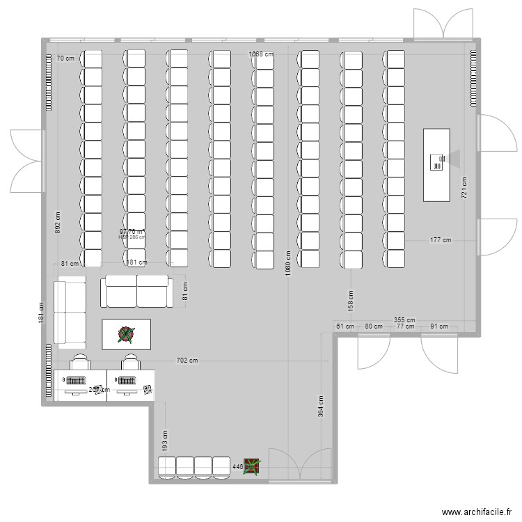 profs moelan. Plan de 0 pièce et 0 m2
