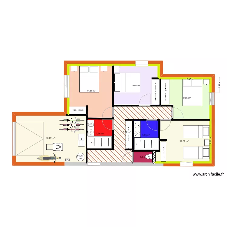 disposition sdb 2. Plan de 