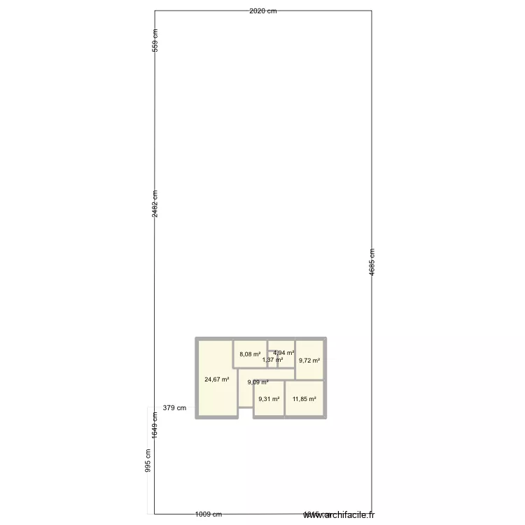 Plan cadastre. Plan de 