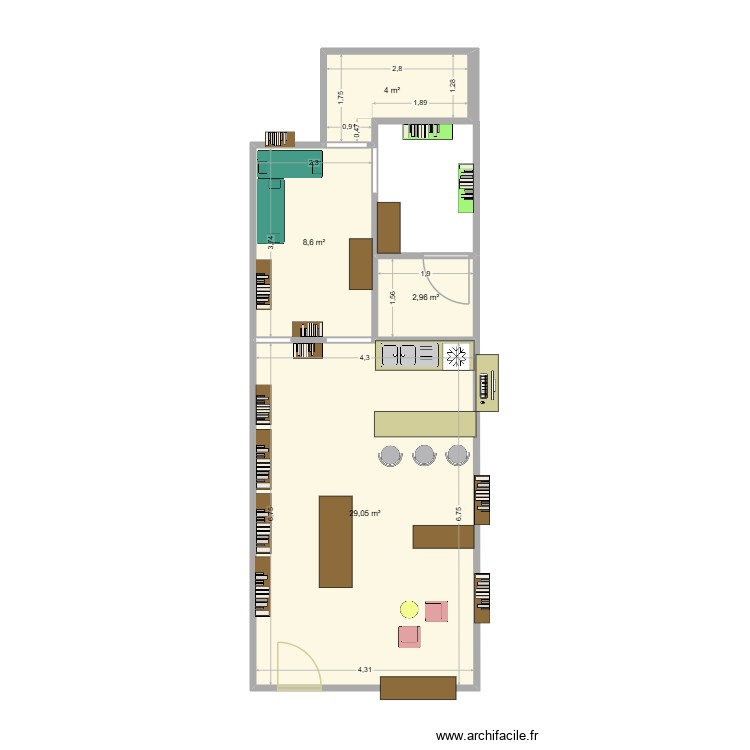 marci 2026 v2. Plan de 0 pièce et 0 m2