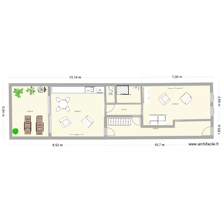 deloux 2. Plan de 7 et 94 m² deloux 2. Plan de 7 et 94 m²