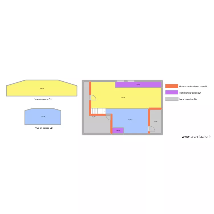 Mayorgas. Plan de 12  et 223 m²