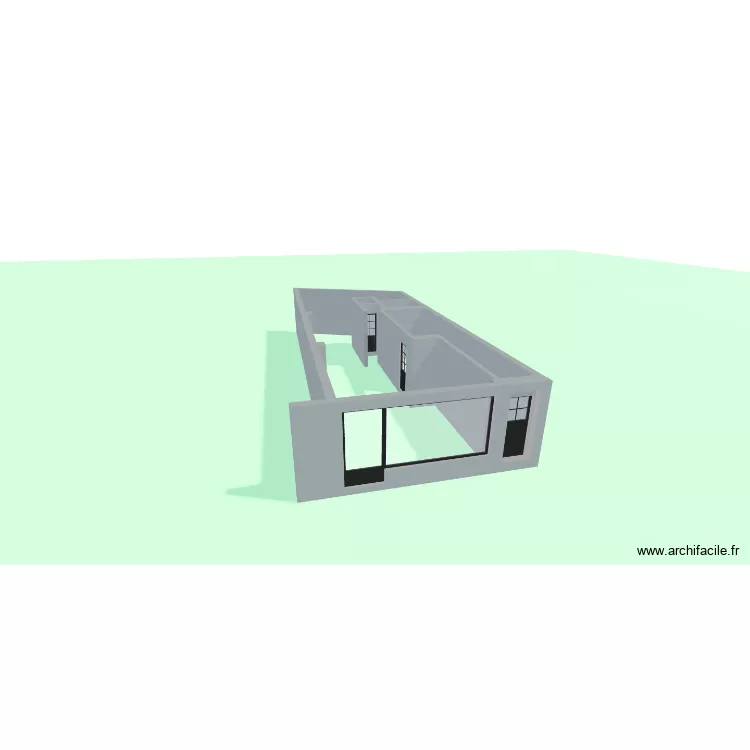 adrian cd. Plan de 3  et 17 m²