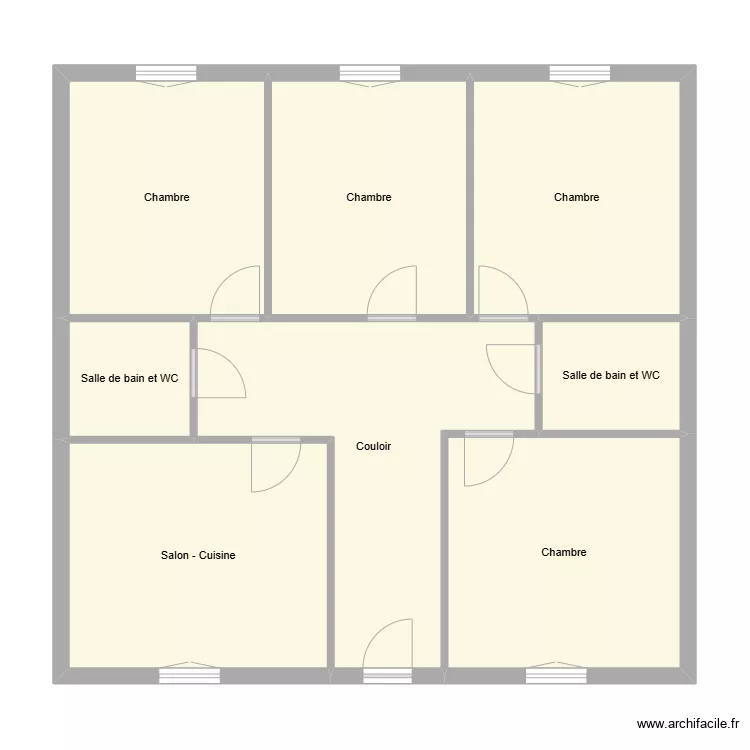 Salem Etage. Plan de 