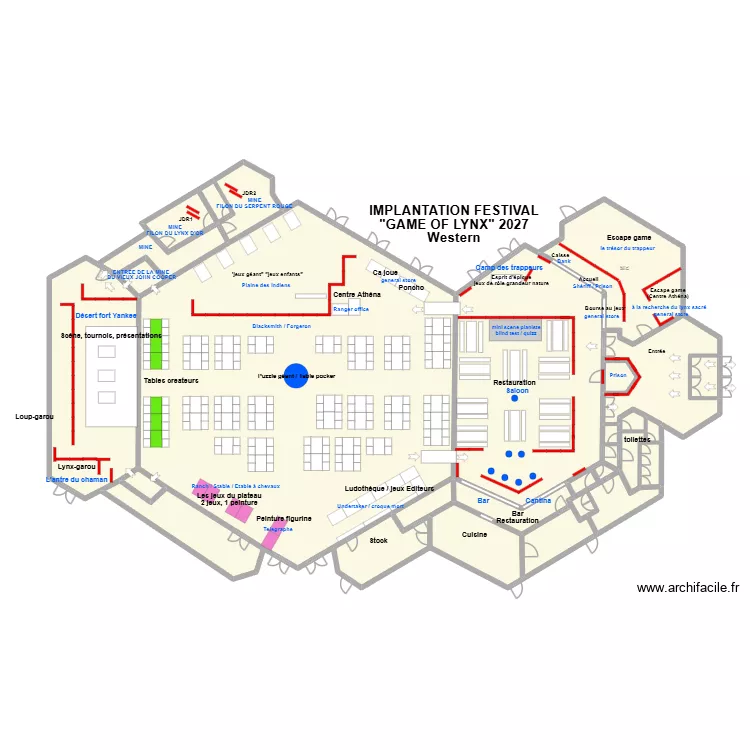 salle df. Plan de 26 et 970 m² salle df. Plan de 26 et 970 m²