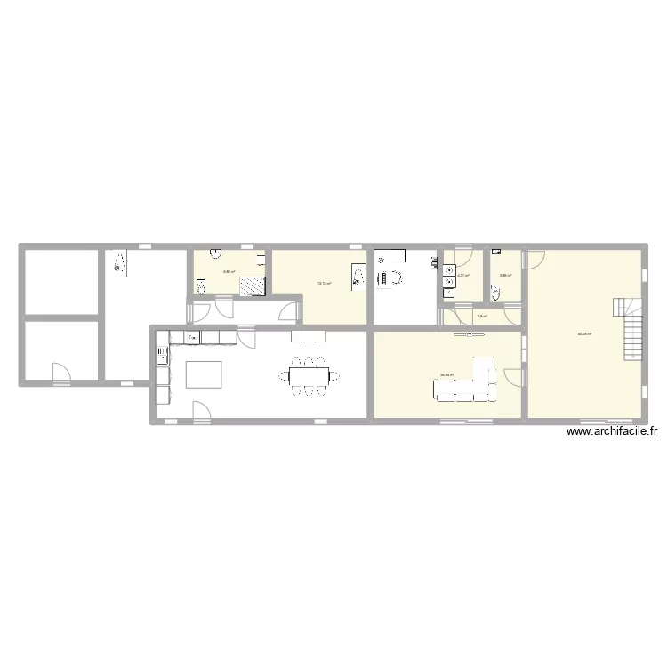 Maison. Plan de Maison. Plan de