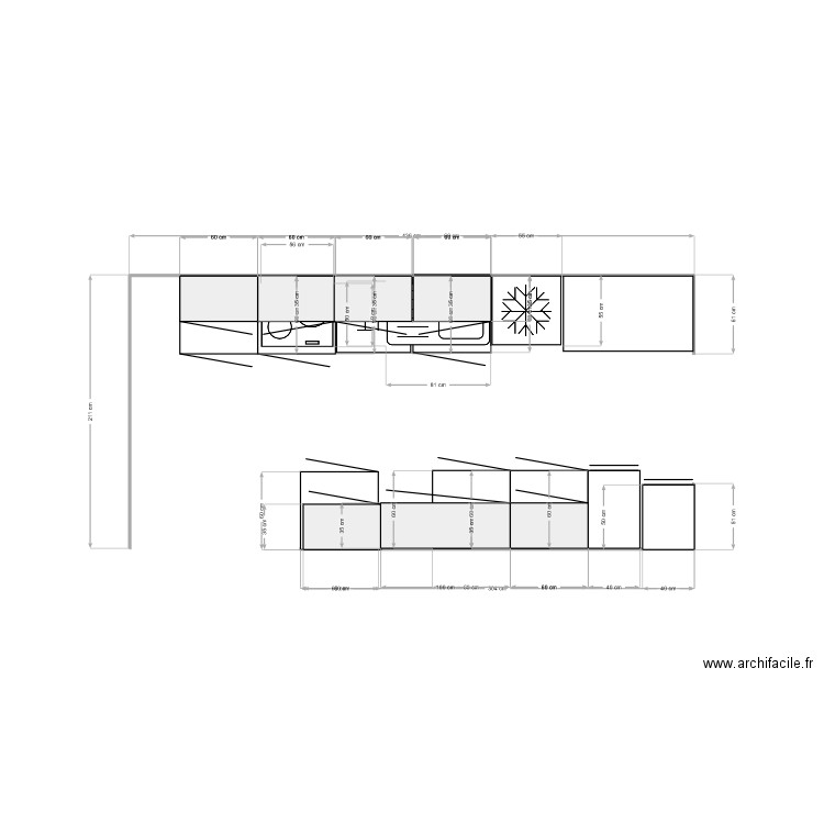 Cuisine frejus_04. Plan de 0 pièce et 0 m2