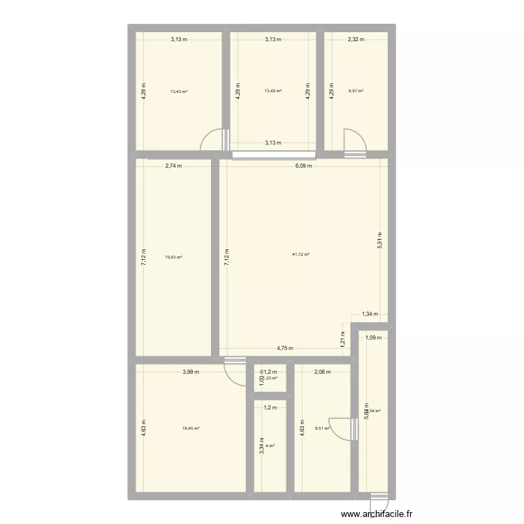 PLAN CRECHE 1. Plan de 0 pièce et 0 m2 PLAN CRECHE 1. Plan de 0 pièce et 0 m2