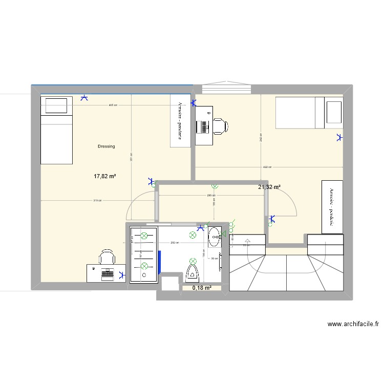 Comble. Plan de 0 pièce et 0 m2