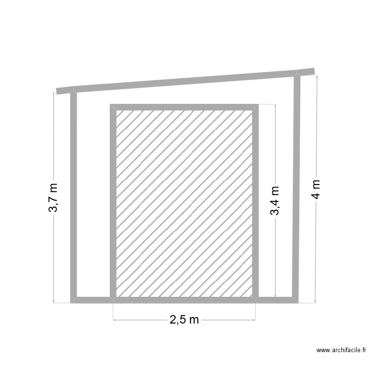 florice2. Plan de 2 pièces et 13 m2