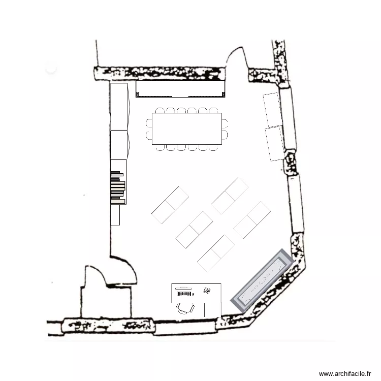 Plan classe CE1B. Plan de Plan classe CE1B. Plan de
