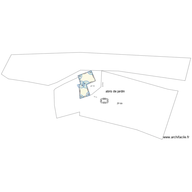 ABRIS DE JARDIN. Plan de 