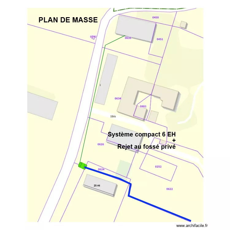 SCEA DU PASTRE Bétaillé compact. Plan de SCEA DU PASTRE Bétaillé compact. Plan de
