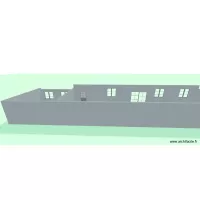 plan extérieur longère