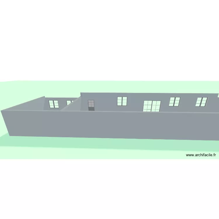 plan extérieur longère. Plan de 2 et 132 m² plan extérieur longère. Plan de 2 et 132 m²