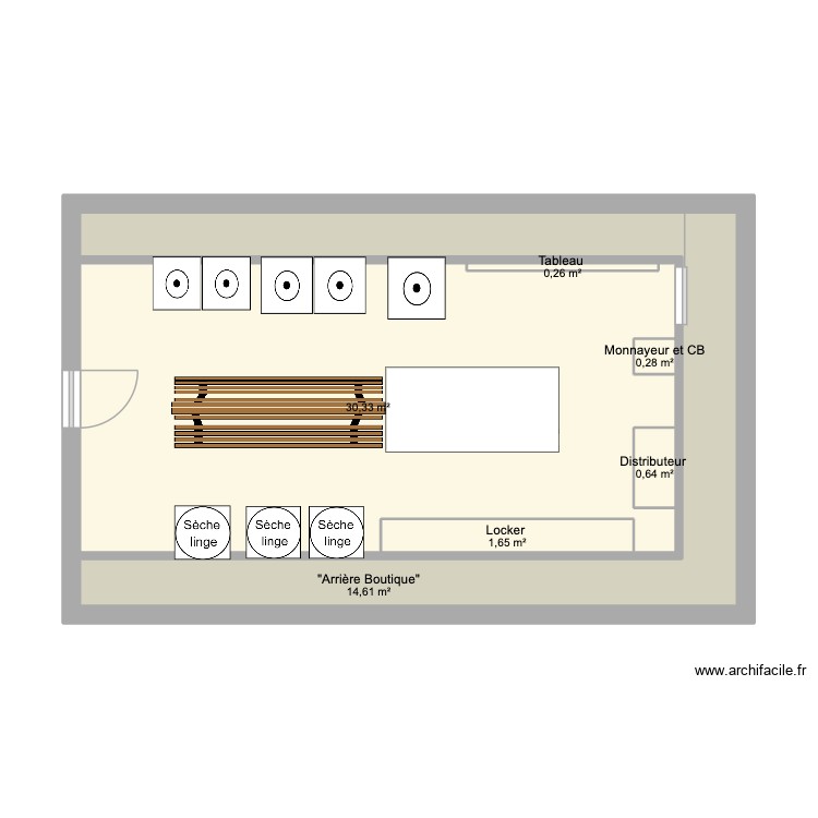 lavage. Plan de 0 pièce et 0 m2
