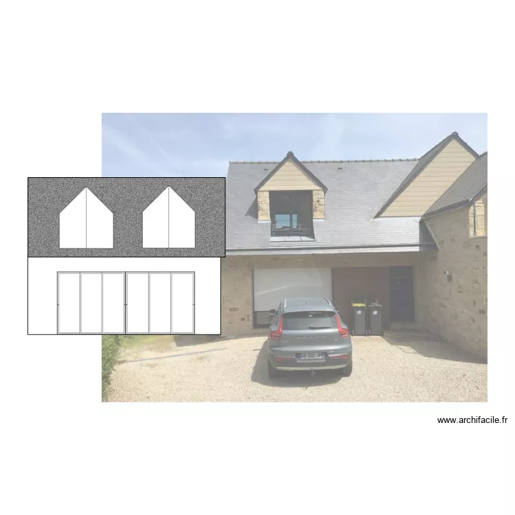fa&ccedil;ade 6. Plan de 