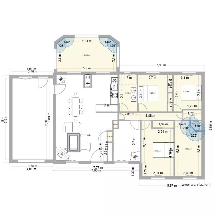 Plan_1 maison. Plan de Plan_1 maison. Plan de