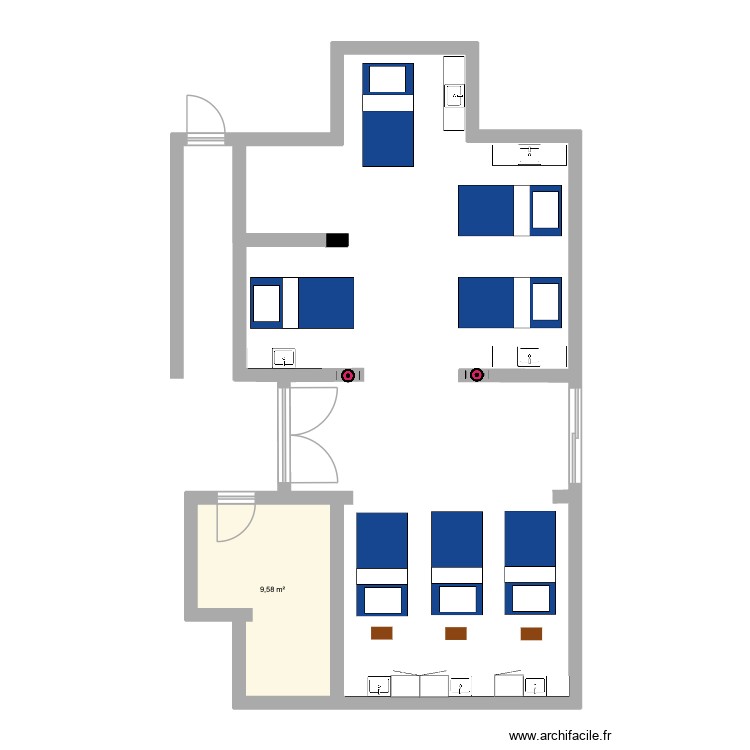 echo option 4. Plan de 0 pièce et 0 m2