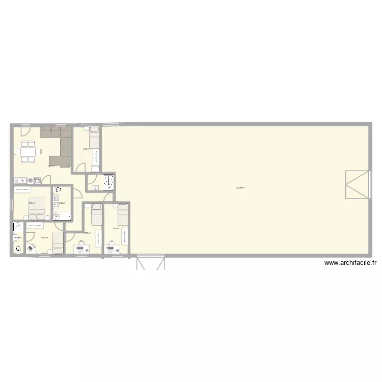 bat D. Plan de 9 Pièces et 331 m² bat D. Plan de 9 Pièces et 331 m²