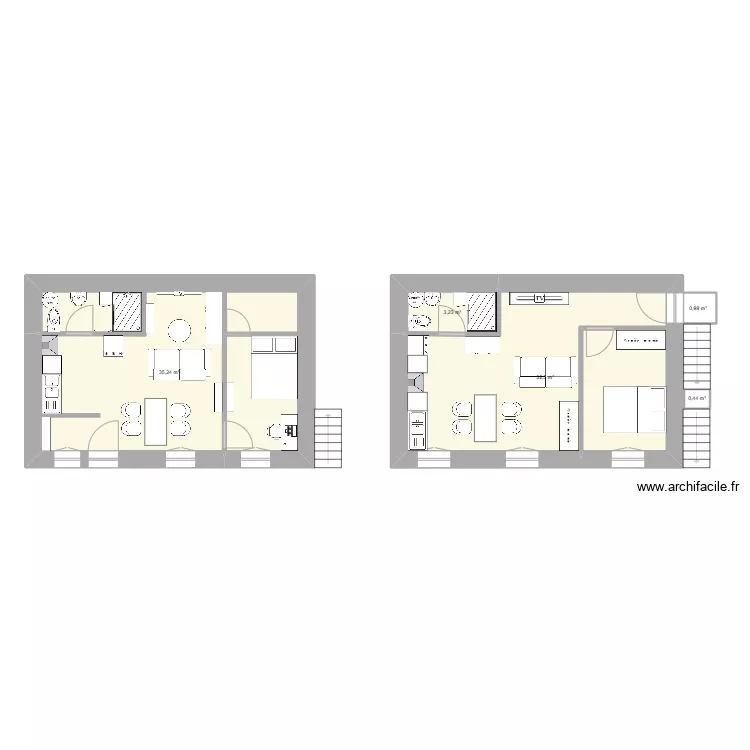 Rdc maison 1. Plan de 