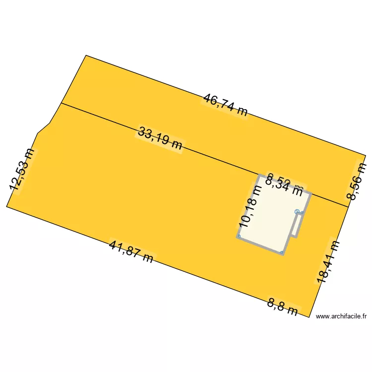 ue de la neuville. Plan de 