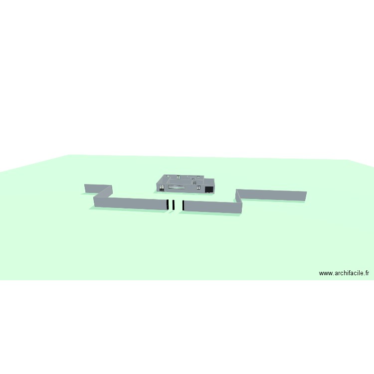 maison maroc 2. Plan de 4 pièces et 65 m2