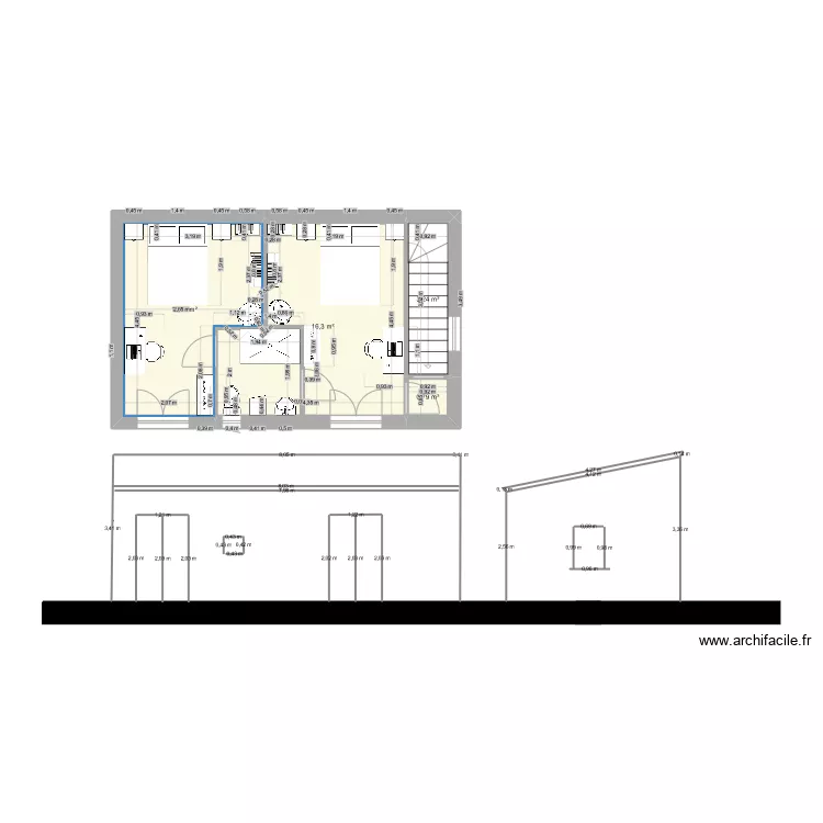 GARAGE B 3. Plan de 