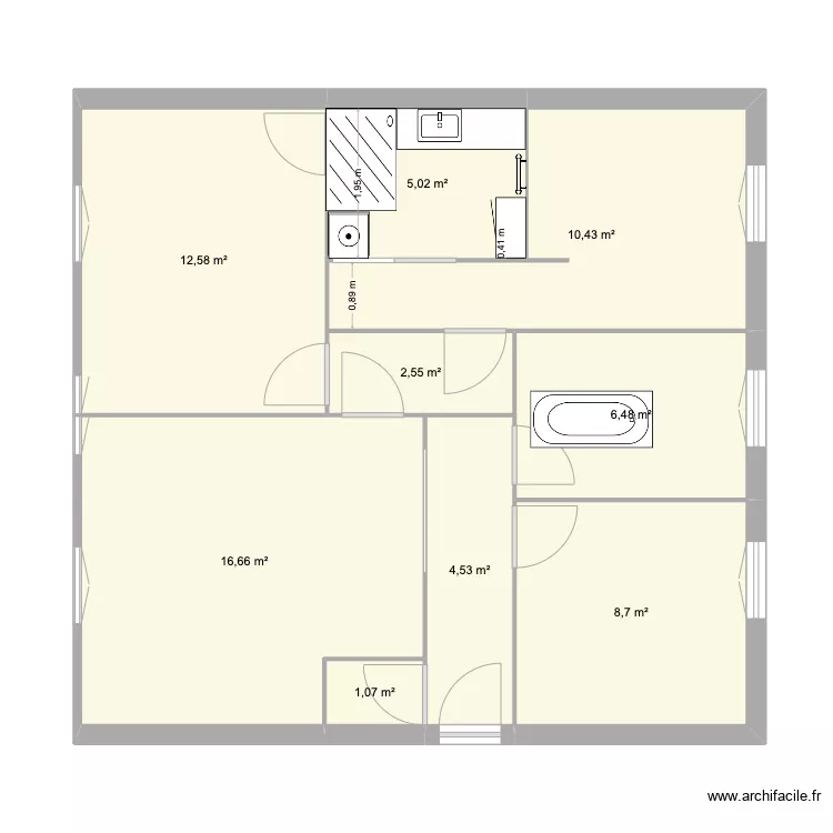 salle de bain 2. Plan de salle de bain 2. Plan de