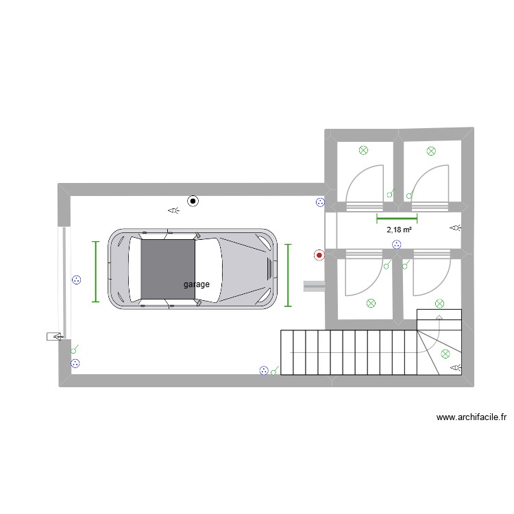 PLAN DE MASSE GARAGE ELECTRIQUE. Plan de 0 pièce et 0 m2 PLAN DE MASSE GARAGE ELECTRIQUE. Plan de 0 pièce et 0 m2