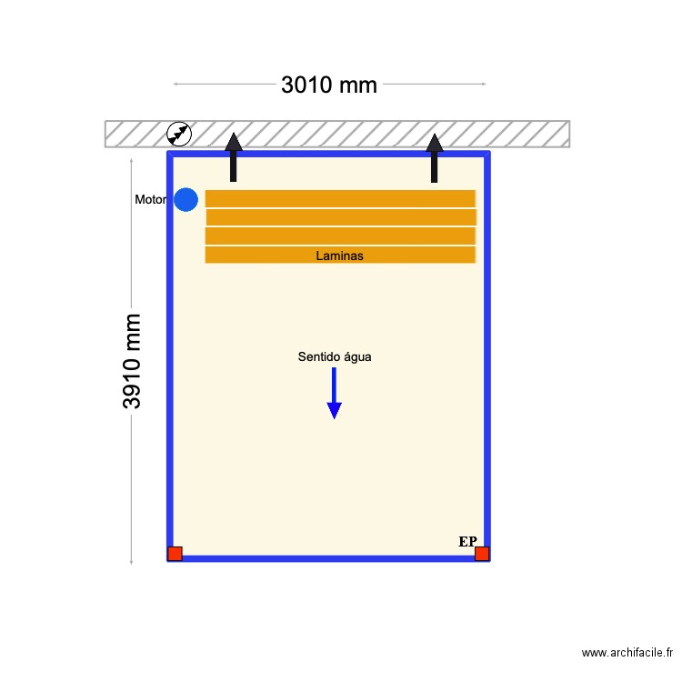 Mascarenhas Denise. Plan de 1 pièce et 12 m2