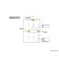 Detail mur douche SDB RDC