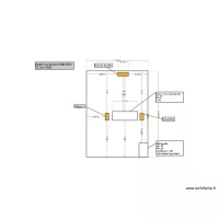 Detail mur douche SDB RDC