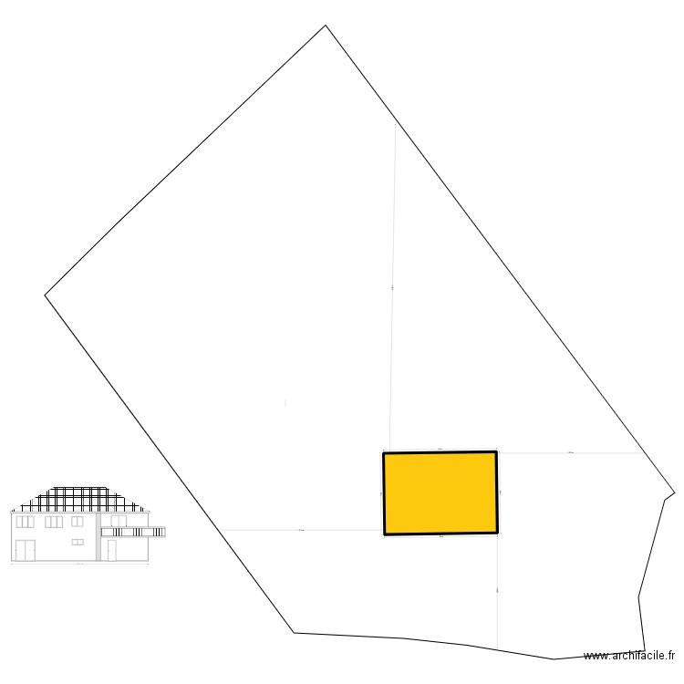 FRUCHART. Plan de 2 pièces et 196 m2
