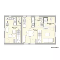 Duplex mansard&eacute;