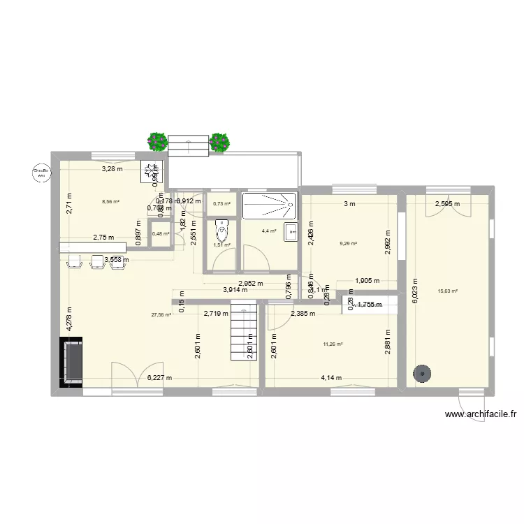 villa la moutonne. Plan de villa la moutonne. Plan de