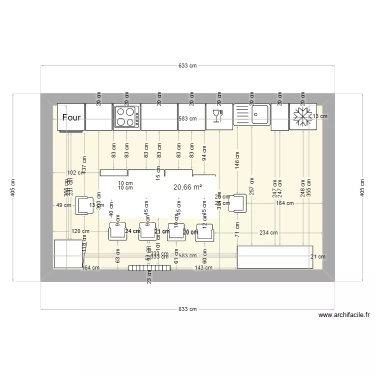 cuisine maison . Plan de cuisine maison . Plan de