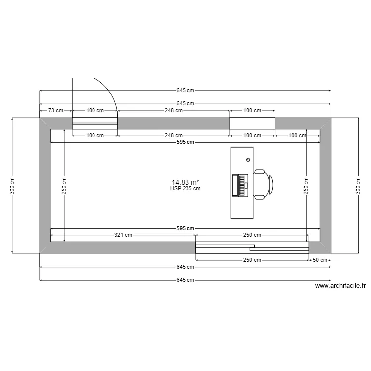 ABRI DE JARDIN V4. Plan de ABRI DE JARDIN V4. Plan de