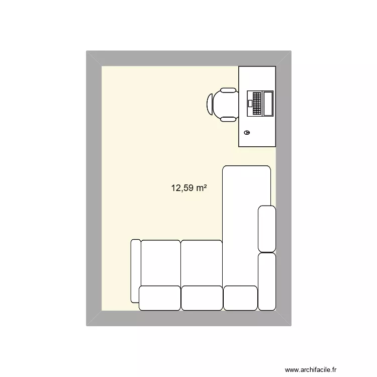 Solarium. Plan de 