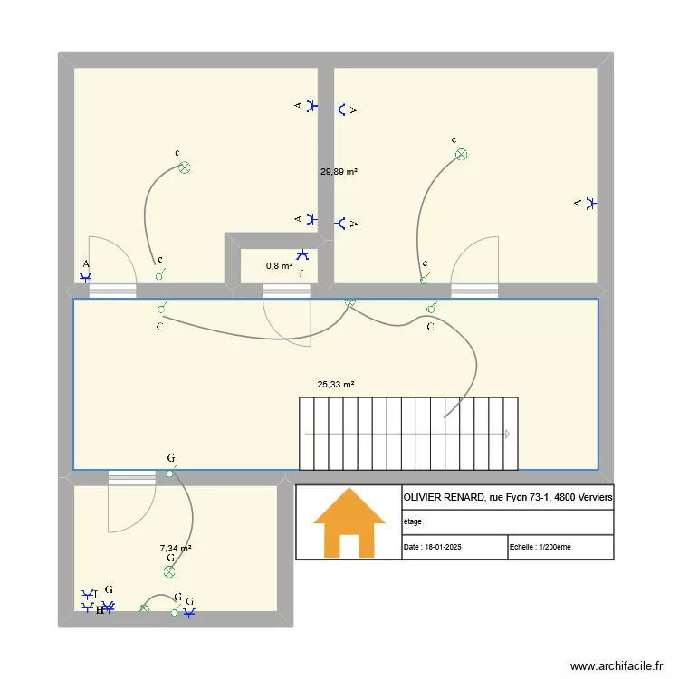 etage oli. Plan de etage oli. Plan de